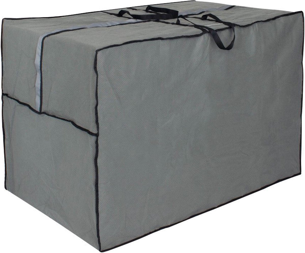 Eurotrail waterdichte hoes voor tuinmeubelkussens, cantonic 90x90x60cm, grijs