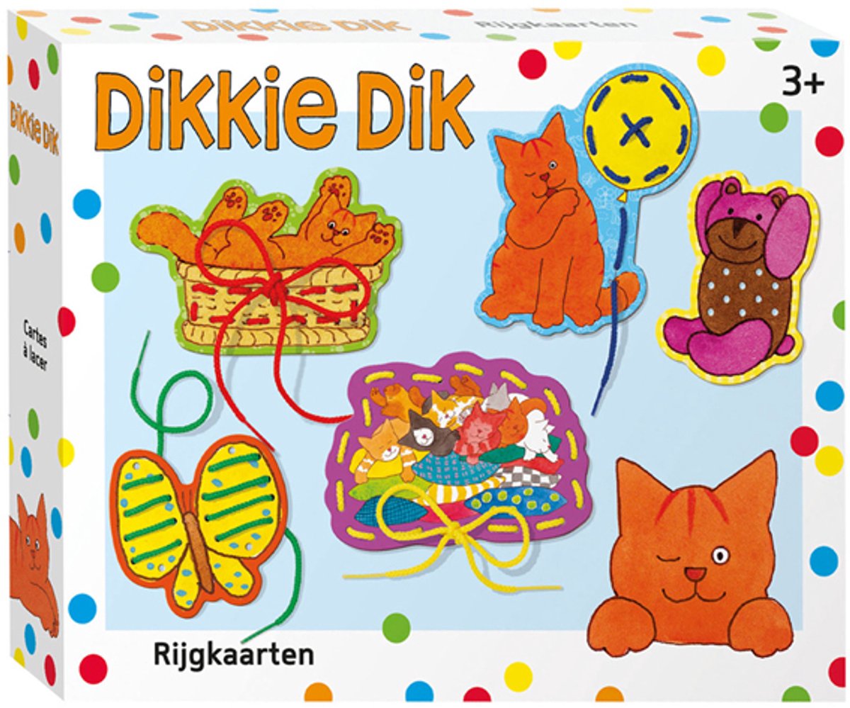 Bambolino rijgkaarten set dikkie dik