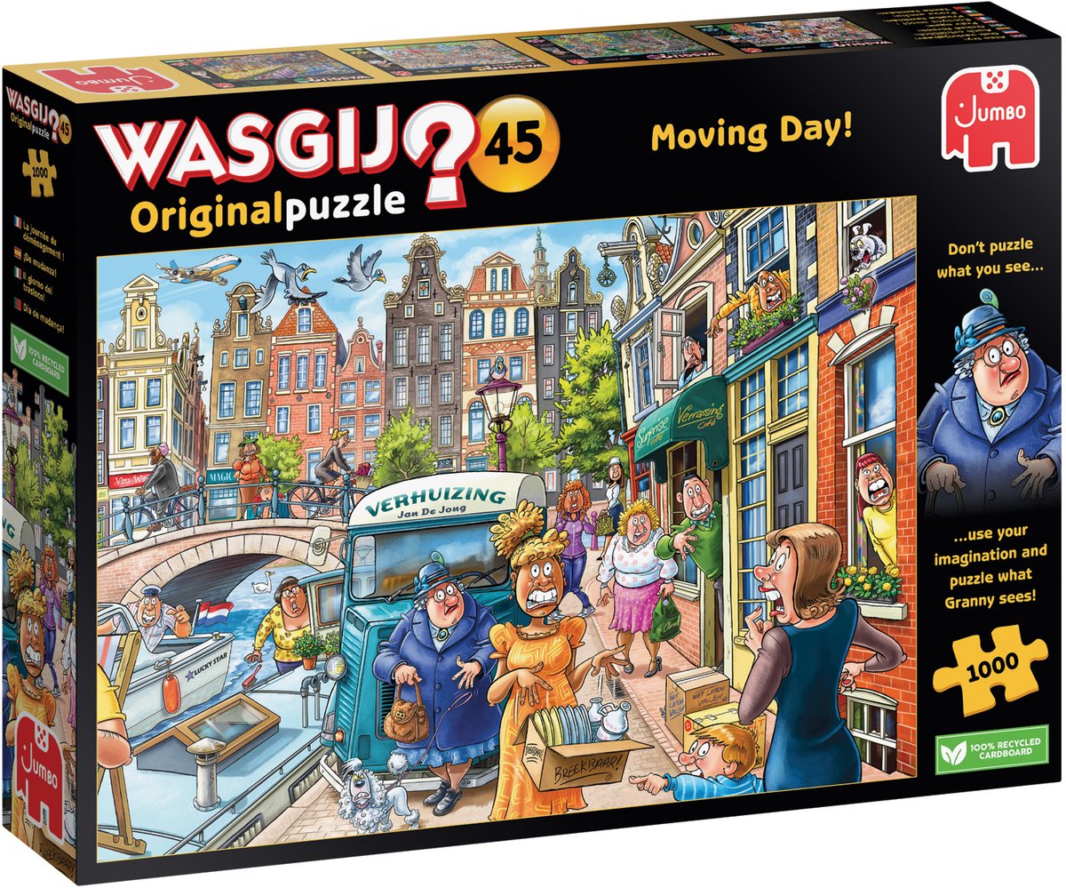 Wasgij original 45 - verhuisdag! - 1000 stukjes puzzel - legpuzzel