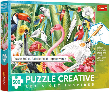 Trefl paradijsvogels legpuzzel - 500 stukjes - vanaf 10 jaar