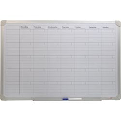 Desq planner 4122 metaal wit