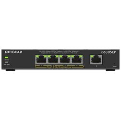Switch netgear gs305ep-100pes network zwart