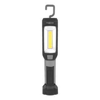 Werkplaatslamp met klein extra lampje en robuuste kunststof behuizing | 2 stuks