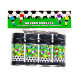 Duckiez bellenblaas voetbal, 4x50ml