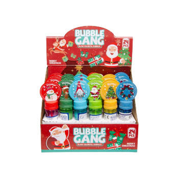 Duckiez uitdeel bellenblaasjes kerst, 24 stuks
