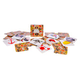 Duckiez mini memospel piraat, 28 kaarten