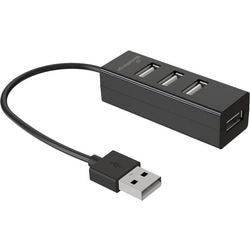 Usb-hub mediarange mrcs502 zwart