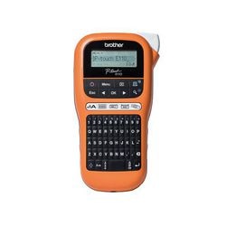 Labelprinter brother pte110g1 oranje, zwart