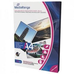 Fotopapier mediarange a4 250 g m² mat wit