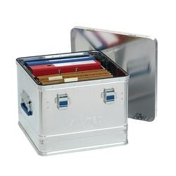Opbergkist alutec alu16050 grijs