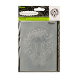 Darice • embossing template 10.8x14.6cm lamp and wreath