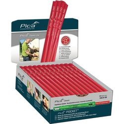 Pic potlood a pi54024 rood 100 stuks