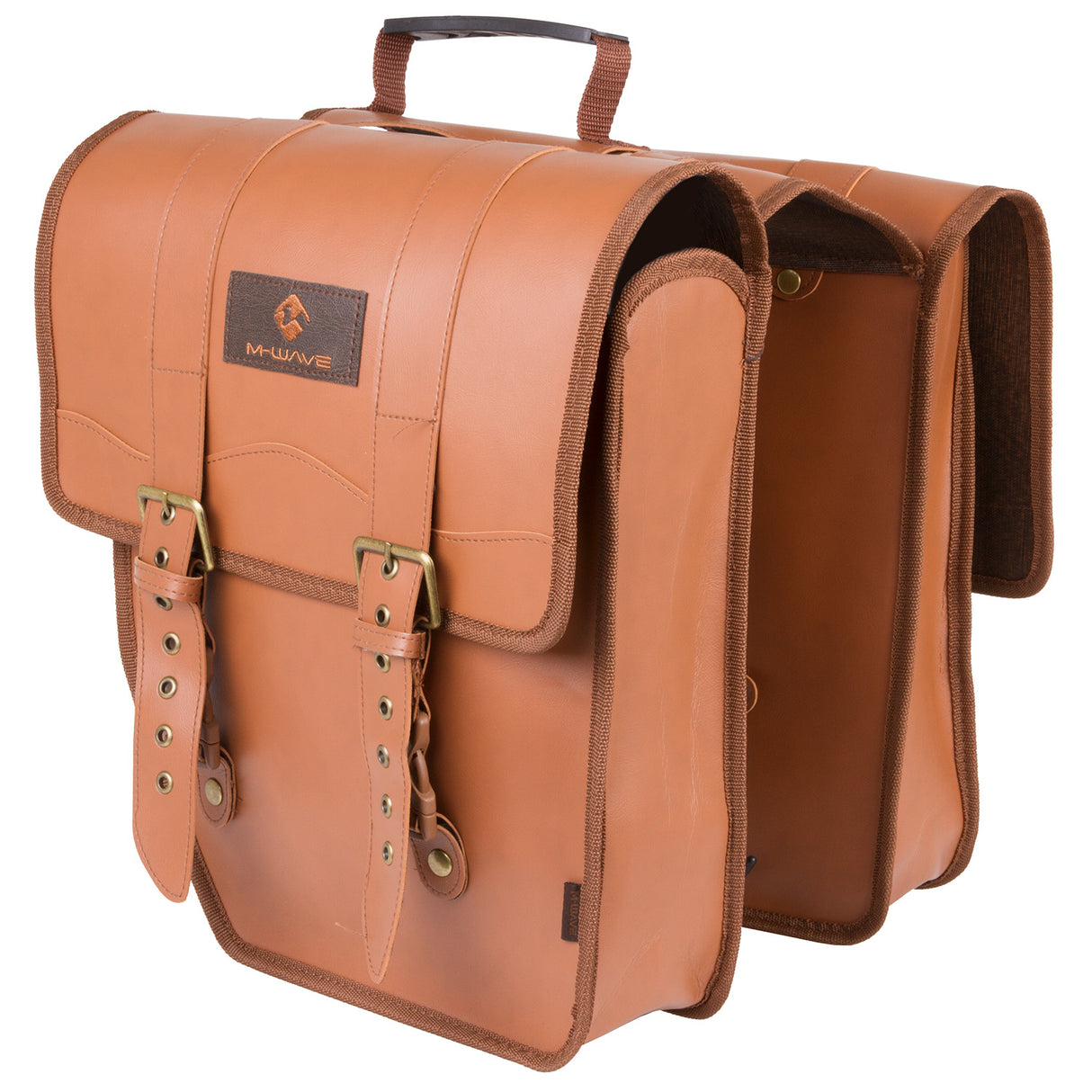 M-wave amsterdam double l pannier bag