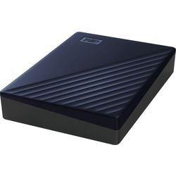 Harde schijf western digital my passport for mac blauw