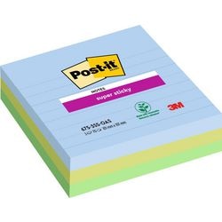 Super sticky notes post-it oasis pk3 70 vellen kleurenassortiment
