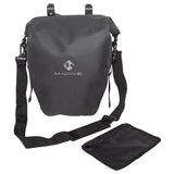 M-wave rough ride ii rack black series pannier bag