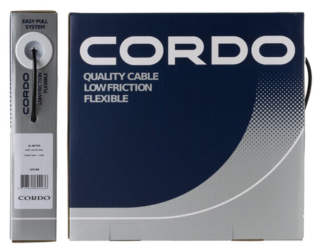 Cordo outer cable buitenkabel rem zwart 5mm 30 meter + liner werkplaats