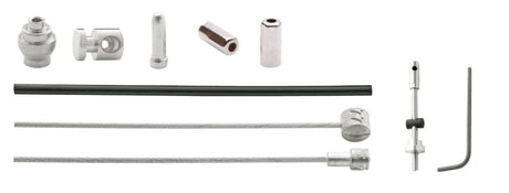 Sturmeyarcher cordo kabelset kabelset trommelrem zwart 170cm 225cm sturmey archer compleet