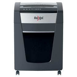 Rexel momentum p420+ ultrastille papierversnipperaar - p4 snippers - tot 20 vel - 30l - zwart