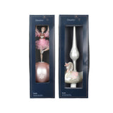 Decoris piek ballerina zwaan glas 29cm