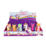Toi-toys eenhoorn junior 13 cm wit