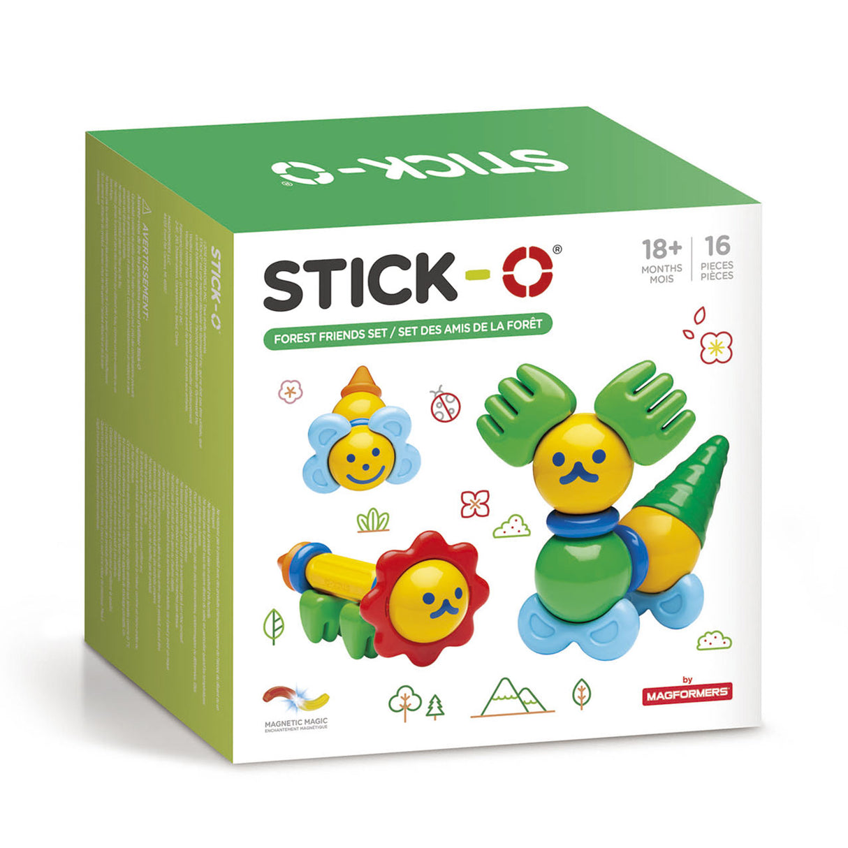 Stick-o forest friends set, 16dlg.