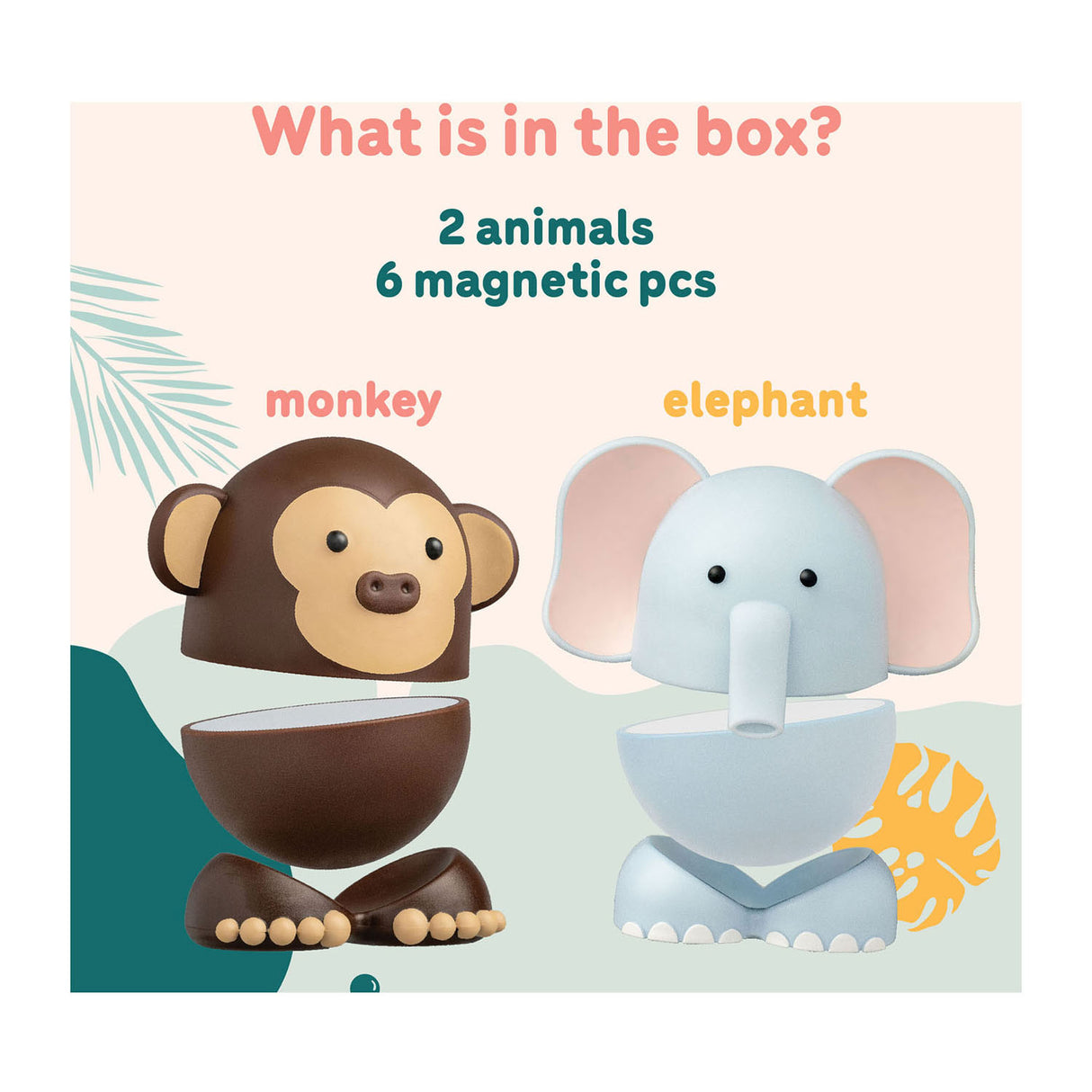 Magimals wibly wobly safari magnetisch speelgoed