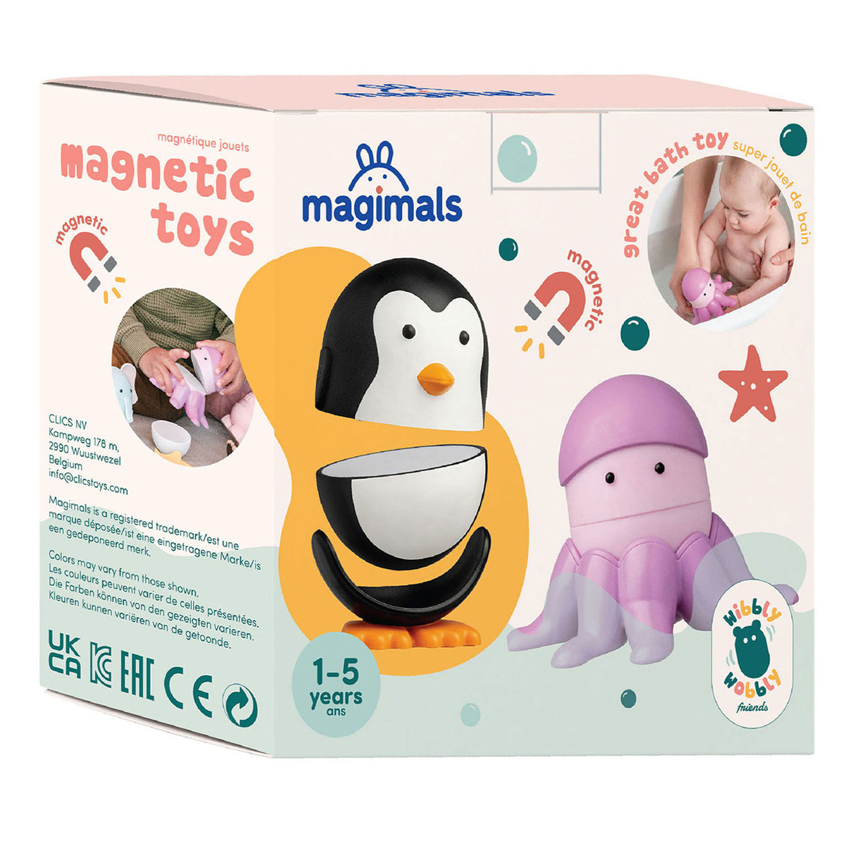 Clics Magimals Wibly Wobly Magnetisch Speelgoed