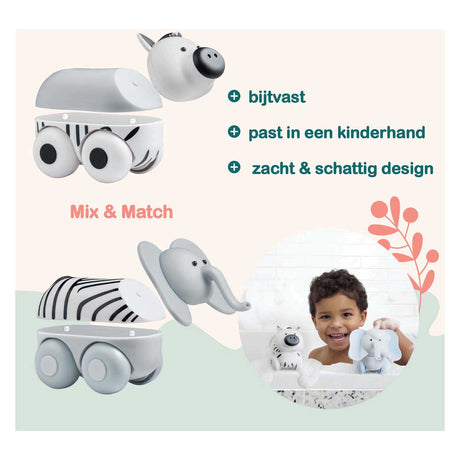 Clics magimals wheely safari box - 6dlg.