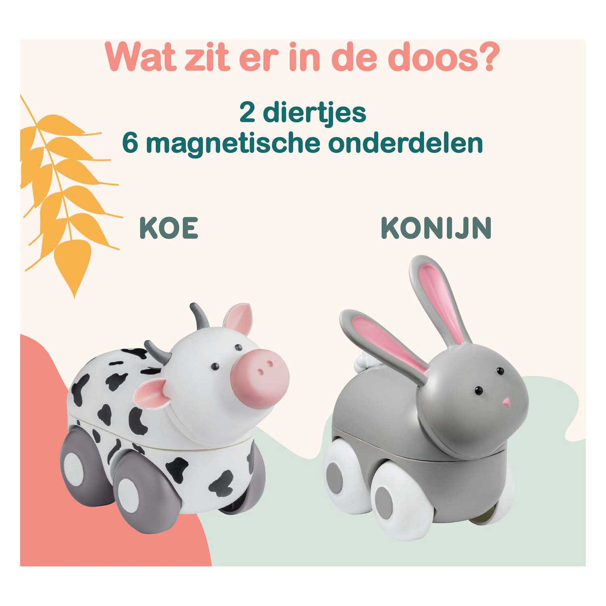 Magimals wheely farm box - 6dlg.