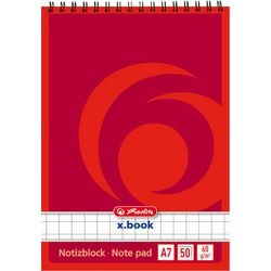 Notitblok herlitz a7 50 sheets square