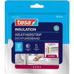 Tochtstrip tesa wit 21 mm x 168 mm x 195 mm