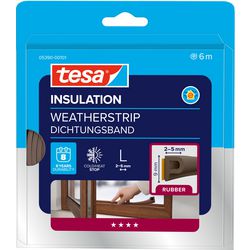 Tochtstrip tesa bruin 31 mm x 168 mm x 195 mm