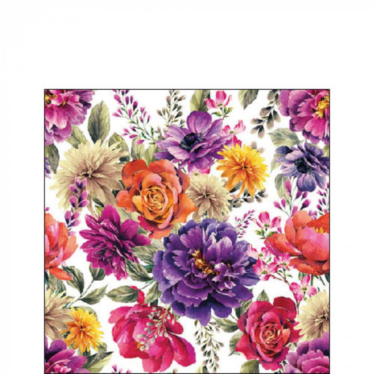 Ambiente servet 25cm anne wit fsc mix