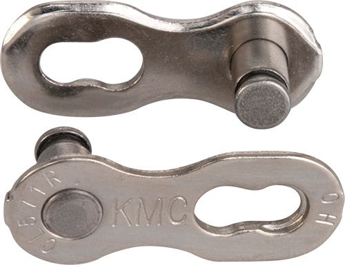 KMC missingLink 7 8R EPT fietsslot 7,3mm zilver