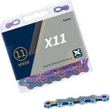 KMC Ketting 1 2-11 128 118L X11 Aurora Blue
