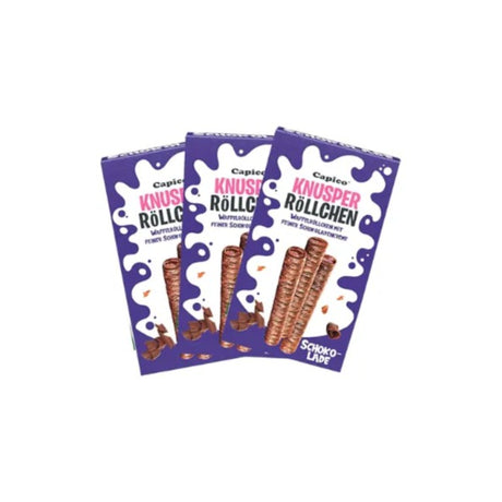 Capico waffelrollchen display (72x 75gr)
