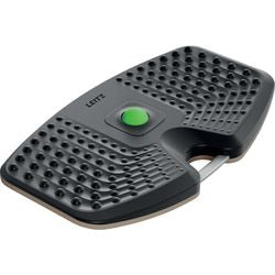 Leitz ergo actief balance board - balansbord - ergonomisch wiebelbord - met massagebal - donkergrijs