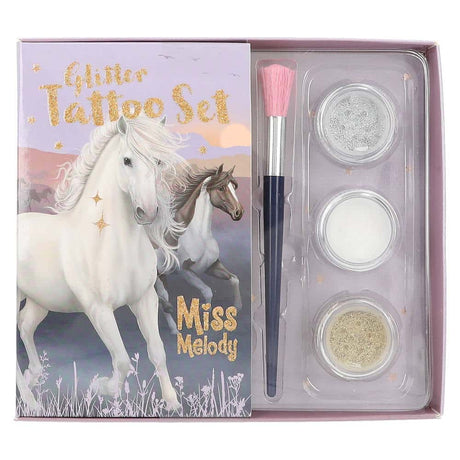 Depesche - miss melody glitter tattoos - night horses