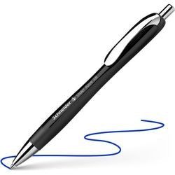 Schneider schrijfwaren schneider balpen - slider rave - penpunt xb - zwart - limited edition - s-132511