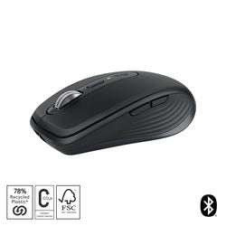 Muis logitech 910-006929 draadloos grijs