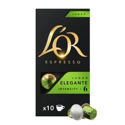 Koffiecups l'or lungo elegante pak van 100 medium roast