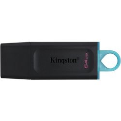 Usb-stick kingston datatraveler exodia 64 gb turkoois, zwart