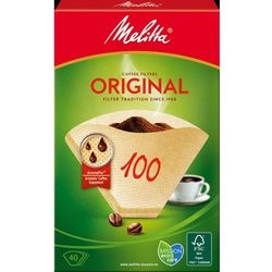 Litta koffiefilters me original 100 bruin 133 mm pak van 40