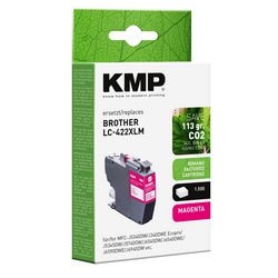 Inktcartridge kmp compatibel brother lc422xlm magenta