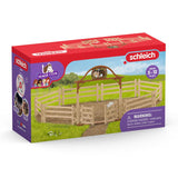 Schleich horse club omheining voor paarden met poort 42434
