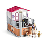 Schleich horse club box met tori en prinses horse club 42437