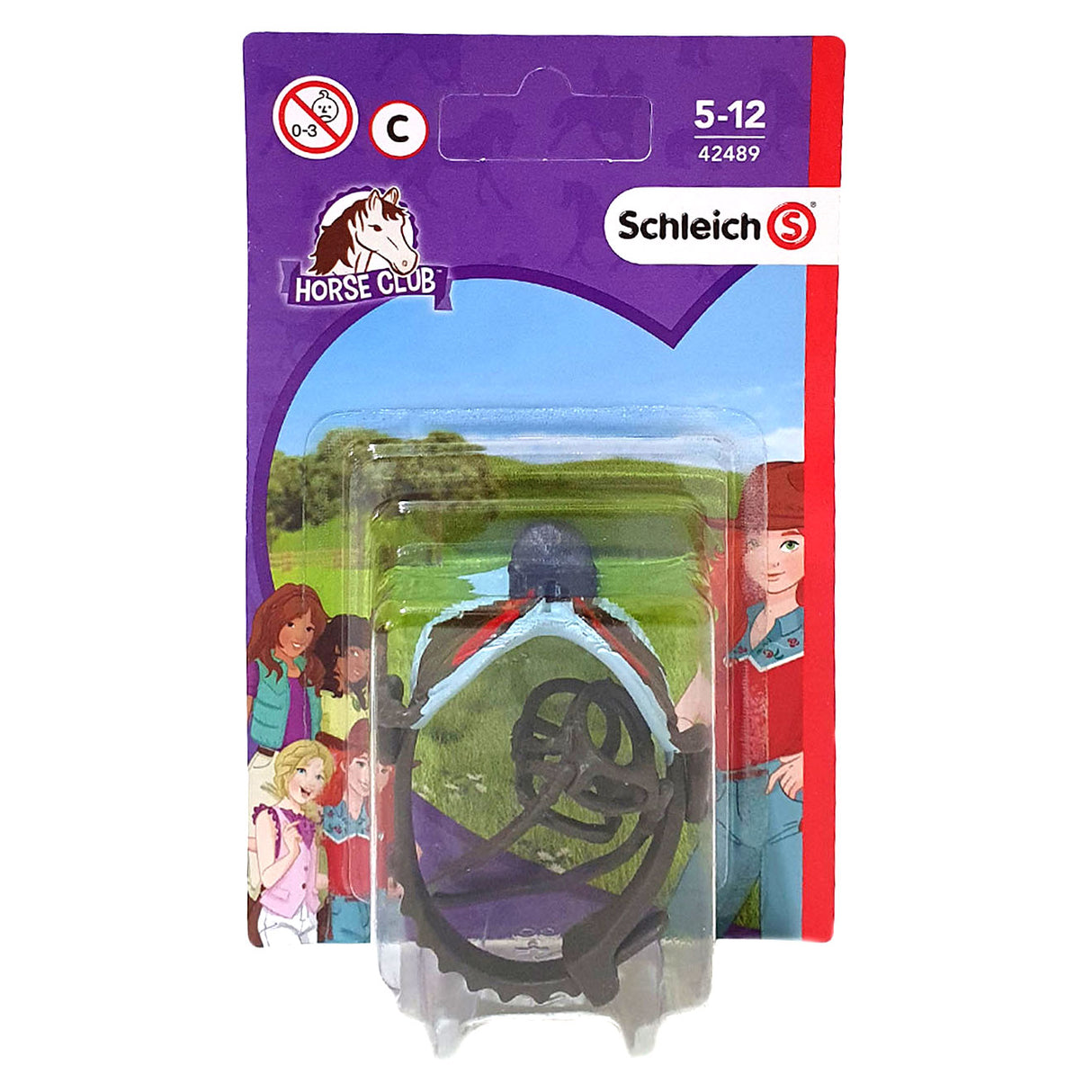 Schleich HORSE CLUB Zadel en Halster en Cayenne 42489