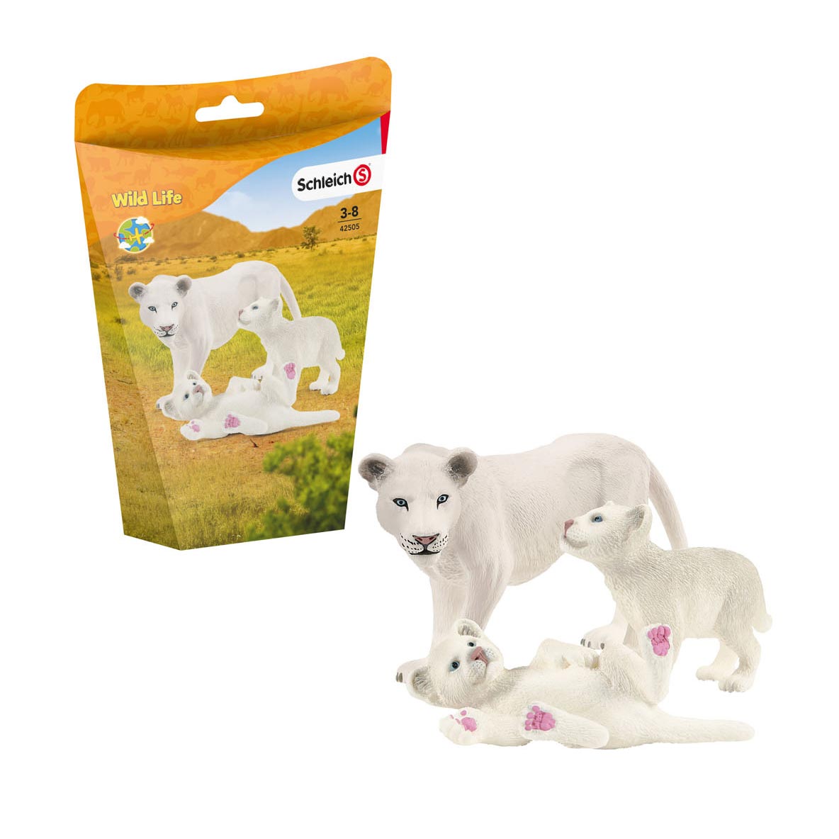 Schleich wild life moederleeuw met welpjes 42505