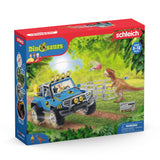 Schleich dinosaurs off-road voertuig met dino wachtpost 41464